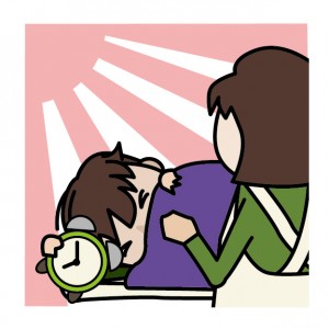 朝起きれない子供、それは病気かもしれません。